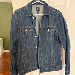 GAP Men's Classic Indigo Jacket
